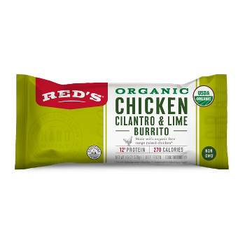 Red's Organic Chicken, Cilantro & Lime Frozen Burrito - 4.5oz