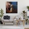 Stupell Industries Midnight Snack Cat Drinking Milk Kitchen Aquarius Symbol Canvas Wall Art - 2 of 4
