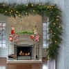 National Tree Company Pre-Lit Artificial Christmas Garland, Green, Winchester Pine, White Lights, Plug In, Christmas Collection, 9 Feet - 2 of 4