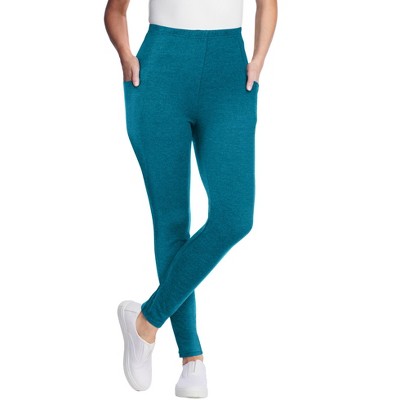 Woman Within Plus Size Tall Pocket Legging