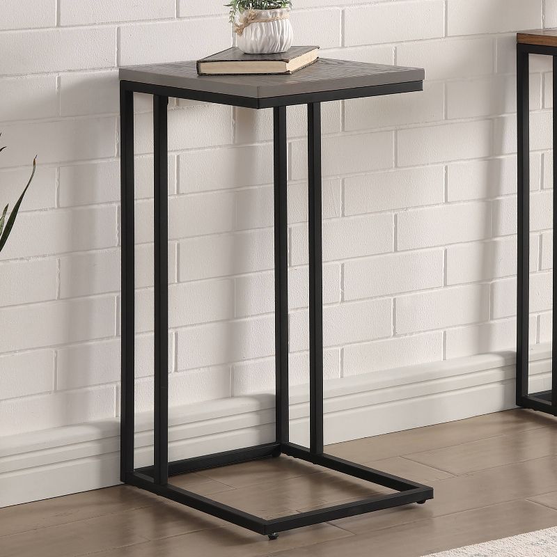 24/7 Shop At Home Embo Steel Side Table  , 4 of 7