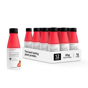 Soylent Nutritional Shake - Strawberry - 14 fl oz/12pk
