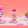 Silver Buffalo Sanrio Hello Kitty Pink Strawberry 15-Ounce Glass Milk Bottle With Straw - 4 of 4
