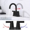 Two-Handle Bathroom Sink Faucet, Centerset Design for RVs with 3-Hole Installation - 3 of 4