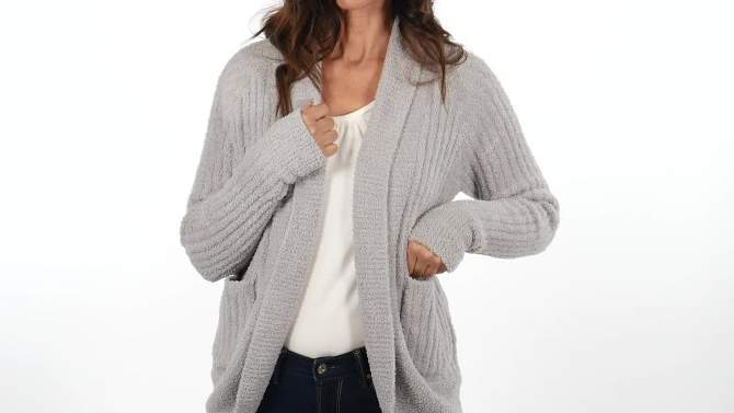 Softies Marshmallow Cocoon Cardigan, 2 of 6, play video