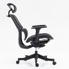 50" High Back Mesh Office Chair with Flip-Up 4D Arms, Adjustable Seat and Reclining Back for Home or Study Desk -3irtyhousy - 3 of 4