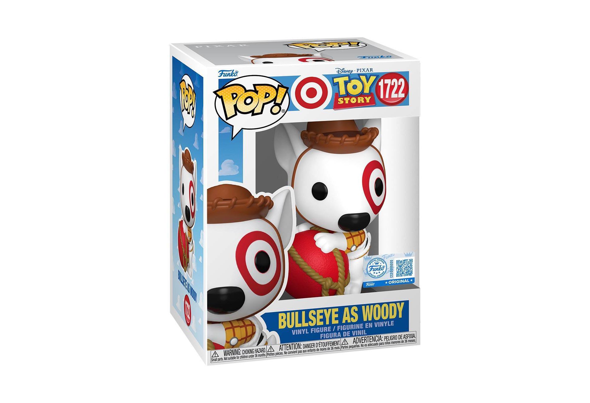 Funko Pop! Disney Toy Story Target Exclusive Bullseye As Woody Vinyl Figure #1722