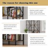 SKRAN 7-Tier L-Shaped Corner Bookcase, Freestanding Display Shelf, Tall Open Storage Organizer for Bedroom, Living Room, Home Office - 3 of 4