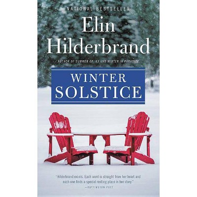 Winter Solstice - (Winter Street) Large Print by  Elin Hilderbrand (Hardcover)