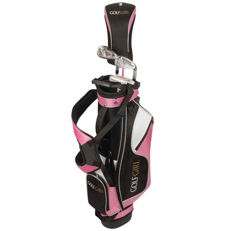 Golf Girl Junior Girls Golf Set V3 with Pink Clubs and Bag, Left Hand, 2 of 6