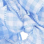 light blue and white