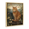 Stupell Industries Orange Cat by Pond, 25" x 31" - 3 of 4
