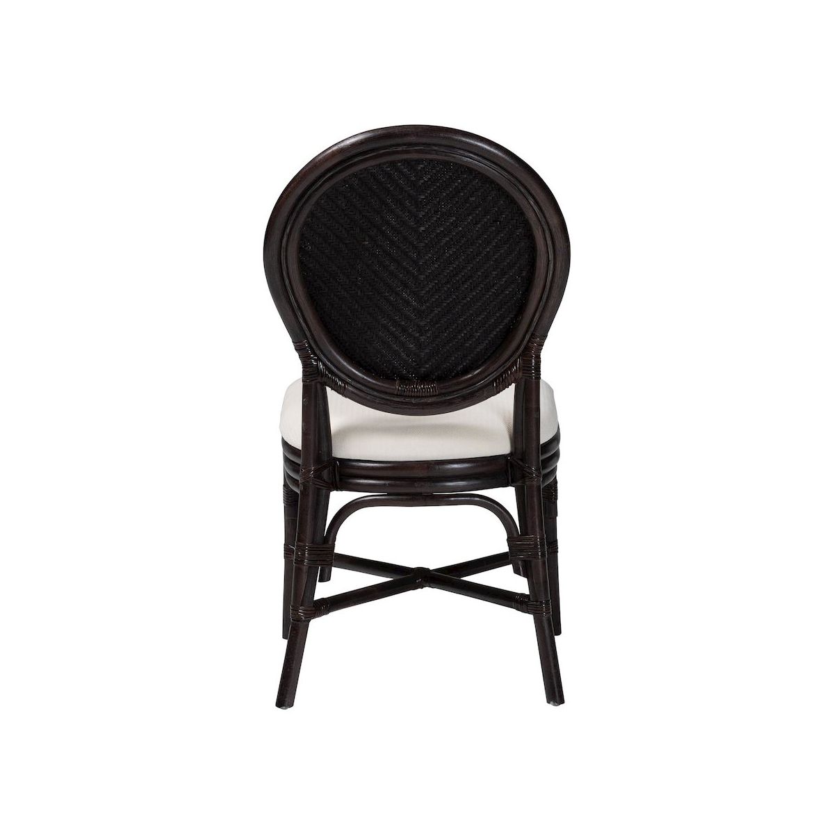 bali & pari,Elmer Natural Rattan Dining Chair - Handwoven Wicker Accent Chair - thumbnail 4