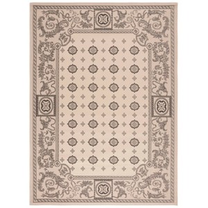 Courtyard CY1356 Power Loomed Indoor and Outdoor Rug - Safavieh - 1 of 4