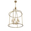 Savoy House Brookstone 6 - Light Pendant in  Warm Brass - 2 of 4