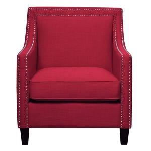 Emery Chair & Ottoman Berry - Picket House Furnishings, Pink