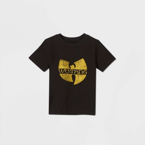 Toddler Boys' Wu Tang Short Sleeve T-shirt - Black : Target