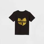 Toddler Boys' Hip Wu Tang Short Sleeve T-Shirt - Black