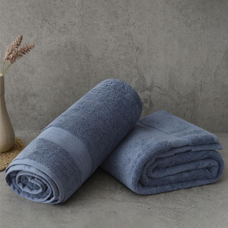 Fabdreams 2-Piece Certified Organic Cotton Bath Towel Set, 3 of 10