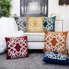 ChicFurnit Bed Pillows Home Pillow Velvet Decorative Pillow with Hidden Zipper Cotton Pillows for Living Room Decoration, Green, 20"*1"*20" - 4 of 4