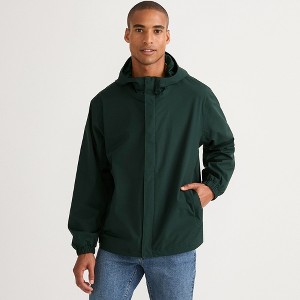 Lands' End Men's Squall Waterproof Packable Rain Jacket - 1 of 4