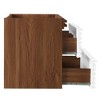 Modway Render 30Inch Wall-Mount Bathroom Vanity – Mid-Century Modern Floating Sink Cabinet with Storage Shelves - 3 of 4