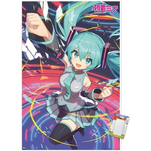 Trends International Hatsune Miku - Fist Unframed Wall Poster Prints - 1 of 4