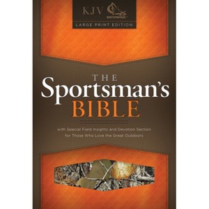 Sportsman's Bible-KJV-Large Print - by  Holman Bible Publishers (Leather Bound) - 1 of 1