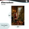 Stupell Industries All Decorated Santa's Tree Canvas Art - 4 of 4