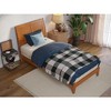 AFI Furnishings Portland Twin XL Foundation Bed with Attachable USB Charger, Light Toffee - 4 of 4