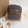 Pavilion Gift Company - Camp - Dark Gray Adjustable Hat - Hats - 3 of 4