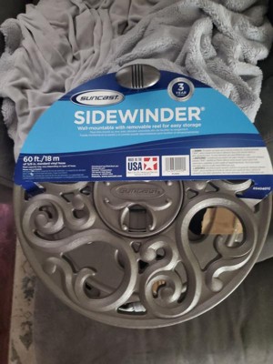 Suncast Sidewinder 60 Foot Side Scroll Decorative Wall Mount Hose Reel (2  Pack) - 7.5 - On Sale - Bed Bath & Beyond - 36018131