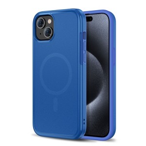 MyBat Pro Fuse Series w/ MagSafe Case for Apple iPhone 15 (6.1) - Blue - 1 of 4