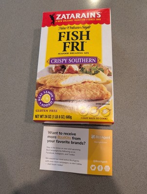 Zatarains Fish Fry Southern Breading Mix - 12oz : Target