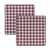 Kate Aurora 2 Pack Country Farmhouse Buffalo Plaid Zippered Pillow Covers - 3 of 4