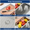 30/33-Inch Farmhouse Sink – 16 Gauge Stainless Steel Apron Front Single Bowl Workstation with Accessories - 4 of 4