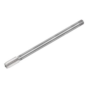 Unique Bargains High Speed Steel Straight Flute Metric Taper Plug Thread Milling Taps - 1 of 4