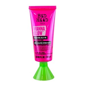 Tigi Bed Head Wanna Glow Hydrating Jelly Oil (3.38 oz) - Jelly-to-Oil: Instant Shine, Zero Frizz - 1 of 4