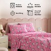 HLC.ME Printed Kids Bed Sheets Set - Wrinkle Resistant & Ultra Soft - Fits Mattresses up to 15 Inches Deep - 4 of 4