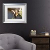 Trademark Fine Art - Leslie Montgomery Eastern Tiger Swallowtail Butterfly Feeding Matted Framed Art - 2 of 4