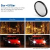 MaseiKar 55mm ND/CPL/Effect Filter Set with Lens Clamp, ND32, 6-Point Star, 4 Graduated Colour Filters for iPhone 12-16, Samsung - 4 of 4