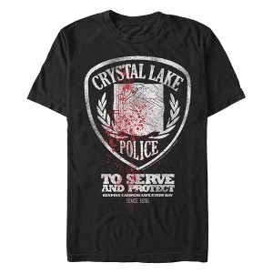 Men's Friday the 13th Crystal Lake Police T-Shirt - 1 of 4