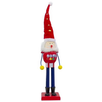 Northlight 16.75" Red and Blue Dots Christmas Nutcracker Figurine