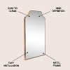 JONATHAN Y Lindie Medium Scalloped-Top Metal Framed Wall Mounted Mirror - 2 of 4