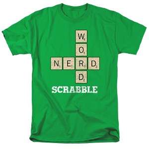 Scrabble Word Nerd Adult T-Shirt - 1 of 4