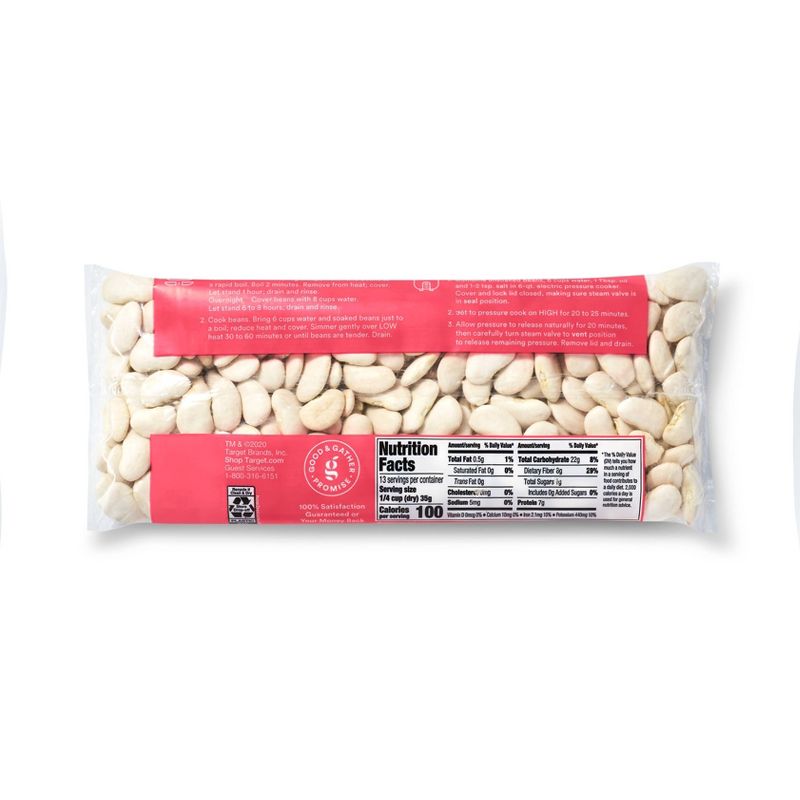 Dry Large Lima Beans - 1lb - Good &#38; Gather&#8482;, 4 of 5