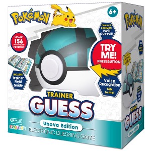 Pokémon: Trainer Guess - Unova - Electronic Guessing Game, Collect 156 Regional Pokemon, Field Guide, Talk To Your Light & Sound Poke Ball, Kids 6+ - 1 of 4