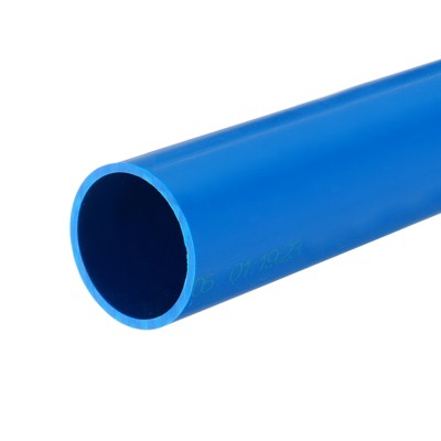 Unique Bargains PVC Water Plumb DIY Crafts High Impact Rigid Round Pipes 8" Length