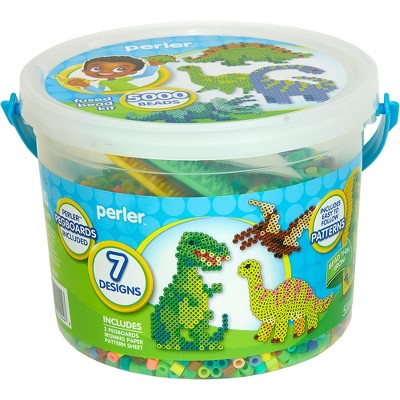 Perler Dinosaurs 5500pc Beads Activity Bucket