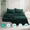 3/4 Pieces Bamboo Viscose Bed Sheet Set, Super Breathable & Cooling Bedding Set - NTBAY - 3 of 4